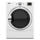 Maytag MGDE200XW Front Load Gas Dryer, 27in, 6.7 cu.ft, with 4 Temperature Settings, 9 Drying Cycles, Rapid Drying Cycle, Damp Dry Signal, Control Lockout Function and Wrinkle Control Feature