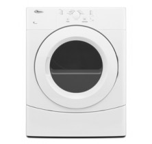 Whirlpool YWED9050XW Front Load Electric Dryer, 27in, 6.7 cu.ft, with 6 Drying Cycles, 4 Temperature Settings, Timed Drying and AccelerCare Sensor