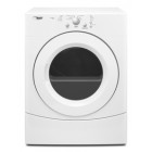 Amana NGD7300WW Front Load Gas Dryer, 27in, 6.7 Cu.Ft Capacity, 4 Temps, 6 Cycles, Eoc Signal, Drum Light, Natural Gas