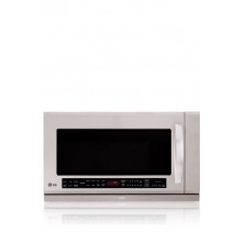LG LMHM2017S Over the Range Microwave, 30 in, 2.0 cu.ft., 1,000W,  Sensor Cooking, 400CFM, Monitor Look (controls at bottom),  Warming Lamp, 14.2 in Round Tray