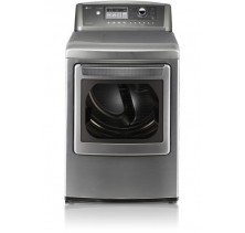 LG DLEX5101V Front Load Electric Steam Dryer, 27 in, 7.3 cu. ft. with Ultra Capacity, 14 Drying Cycles, TrueSteam Technology, SteamFresh Cycle, SteamSanitary Cycle and LED Electronic Control Panel