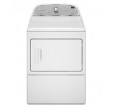 Whirlpool YWED5600XW Front Load Electric Dryer, 27in, 7.4 cu. ft, with 8 Drying Cycles, 5 Temperature Settings, Wrinkle Shield Plus Option, AccuDry Sensor and LED Display