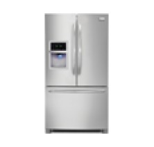 Frigidaire Gallery FGHB2844L Standard-Depth French Door Refrigerator 28 Cu. Ft. Energy Star w/Tall Curved Doors, Quiet Pack, Temp/Door Ajar/Power Failure Alerts