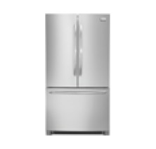 Frigidaire Gallery FGHN2844L Non Dispensing Standard-Depth, French Door Refrigerator, 28 Cu. Ft. Energy Star w/Tall Curved Doors, Quick Ice, Quiet Pack, Temp/Door Ajar/Power Failure Alerts