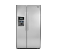 Frigidaire Gallery FGHC2345LF Counter-Depth Side by Side Refrigerator, 23 Cu. Ft. Energy Star, New Tall 6-Button Black LCD  Controlled  Water and Ice Dispenser, PureSource 3 Water Filtration