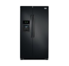 Frigidaire Gallery FGHC2335L Counter-Depth Side by Side Refrigerator, 23 Cu. Ft. Energy Star w/New Tall 6-Button Black LCD  Controlled  Water and Ice Dispenser, PureSource 3 Water Filtration