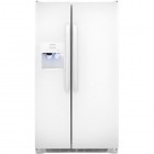 Frigidaire FFHS2311LW Standard-Depth, Side by Side Refrigerator, 23 Cu. Ft. Energy Star, w/Short Doors, Short 4 Button Electro-Mechanical Dispenser (2 Paddle Design), PureSource 3 Water Filtration 