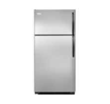 Frigidaire FFHT1725L Top Mount Refrigerator 16.5 Cu.ft  Energy Star, Textured Cabinet,  2 Full-Width Sliding Glass Shelves, Clear Deli Drawer, 2 Clear Crispers with Adjustable Humidity Control,