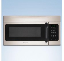 Frigidaire CFMV162L Over the Range Microwave, 1.6 Cu. Ft, 30in with Side Controls. Control Panel Features - Electronic Clock/Timer, Quick Start (1 - 3 minutes), 30 Second Add Feat