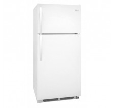 Frigidaire FFHT1713LW Top Mount Refrigerator 16.5 Cu. Ft, Textured Cabinet, 2 Full Width Sliding Wire Shelves, 2 White Crispers, 3 Fixed White Door Bins (1 w/Gallon Storage).