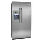 Frigidaire Professional FPHS2386LF  Standard-Depth Side by Side Refrigerator 23 Cu. Ft. Energy Star w/New Tall Curved Doors, PowerPlus Freeze, PowerPlus Ice, Quiet Pack, Dual Level Performance Light