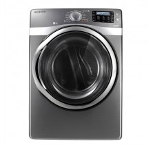 Samsung DV520AEP Front Load Electric Steam Dryer, 27 in, 7.5 cu.ft. Steam Dry, Stainless Steel Drum, 13 Drying Cycles, Due Heater, Woolmark Certified