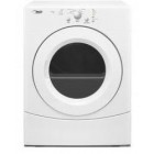 AMANA YNED7300WW Front Load Electric Dryer, 27in, 6.7 Cu.Ft Capacity, 4 Temps, 6 Cycles, Eoc Signal and Drum Light