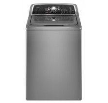 Maytag Bravos MVWX700X Top Load Washer, 27in, 4.1 cu.ft, with 5 Temperature Settings, 11 Automatic Wash Cycles, IntelliClean Impeller, Deep Clean Option, Allergen Cycle and Energy Star Certified 