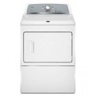 Maytag Bravos YMEDX500XW Front Load Dryer, 27in, 7.4 cu.ft, with 10 Drying Cycles, 4 Temperature Settings, 6 Custom Options, GentleBreeze w/ IntelliDry Sensor and Smooth Balance Suspension