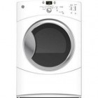 GE GFMN110ELWW Front Load Electric Dryer 27in, 7.0 cu. ft. with 10 Dry Cycles, Delicate/Speed Dry Cycles, 4 Heat Selections, Sensor Dry Plus and Countdown Display