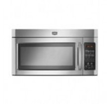 Maytag YMMV4203W Over The Range Microwave, 30in, 2.0 cu.ft, with 1000 Watts of Power, 300 CFM Airflow, Control Lockout, Charcoal Filter, Quick Defrost, Auto Cook Options and Precision Touch Controls 