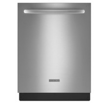 Kitchen Aid KUDE40FX Dishwasher/Fully Intergrated, 24in, with 5 Wash Cycles, 6 Options, ProScrub Option, ProWash Cycle, Culinary Caddy Utensil Basket and Whisper Quiet 46 dBA Sound Insulation 