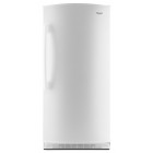 Whirlpool EV181FZTQ Upright Freezer, 30in, 18.0 cu.ft, with 4 Fixed Wire Shelves, 6 Door Shelves, Bottom Storage Basket, Interior Light, Fast Freeze Setting, Energy Star Qualified, Defrost Drain