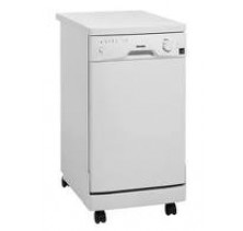 Danby DDW1899WP Full Console Portable Dishwasher with 5 Wash Cycles, 8 Place Setting Capacity, Built-in Castors and Energy Star Compliant