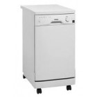 Danby DDW1899WP Full Console Portable Dishwasher with 5 Wash Cycles, 8 Place Setting Capacity, Built-in Castors and Energy Star Compliant