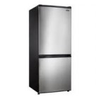 Danby DF261BSLDB 9.2 cu. ft. Bottom-Freezer Mid-Size Refrigerator with 2 Adjustable Spill Proof Glass Shelves, 2 Crispers Including Glass Cover, CanStor Dispenser, Frost-Free, Reversible Door 