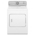 Maytag YMEDC200XW Front Load Dryer, 29in, 7.0 cu.ft, with 15 Dry Cycles, 3 Temperatures, GentleBreeze Drying System, Wrinkle Prevent Option, DuraCushion Drum and Smooth Balance Suspension System