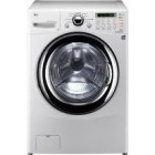 LG WM3987HW All In One Washer/Dryer, 27 in, 4.2 cu.ft., with 1400rpm, Heater, 6 Motion, Coldwash, Truebalance, Blue LCD,  Direct Drive, Porcelain Top Plate, 9 Washer Cycles, , Steam Fresh 