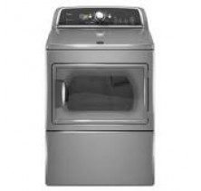 Maytag Bravos MGDX700X Front Load Gas Dryer, 27in, 7.4 cu.ft, with 10 Cycles, 5 Temperature Settings, GentleBreeze Drying w/ IntelliDry, EcoConserve, Durable Glass Window and QuietSeries 200 Sound 