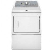 Maytag Bravos MGDX600XW Front Load Gas Dryer, 27in, 7.4 cu.ft, with 9 Cycles, 5 Temperature Settings, 14 Custom Options, GentleBreeze Drying with IntelliDry and QuietSeries 200 Sound Package