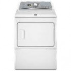 Maytag Bravos MGDX600XW Front Load Gas Dryer, 27in, 7.4 cu.ft, with 9 Cycles, 5 Temperature Settings, 14 Custom Options, GentleBreeze Drying with IntelliDry and QuietSeries 200 Sound Package