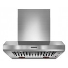 Kitchen Aid KXI9736YSS 36-Inch Commercial-Style Series Island-Mount Canopy Hood requires blower motor (not included) internal or inline (attic or crawl space) installation