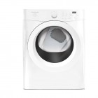 Frigidaire Affinity Series FAQG7001LW Gas Front Load Dryer, 27in 7.0 Cu.Ft Capacity, Painted Steel Drum, Monochromatic Door, Knob & Buttons, Electronic Controls w/Digital Display, Cycle Status Lights 