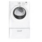 Frigidaire Affinity CAQE7011LW Electric Front Load Dryer 27in, 7.0 Cu.Ft Capacity, Painted Steel Drum, Monochromatic Door, Chrome Knob & Buttons, Electronic Controls w/Digital Display