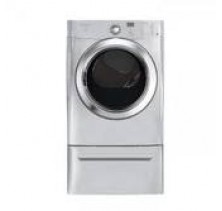 Frigidaire Affinity FASG7073L Front Load Gas Dryer, 27in 7.0 Cu.Ft Capacity, Stainless Steel Drum, Ready Steam Dryer, Triple Element Boost Heater, New Profile Chrome Door, Knob & Buttons 