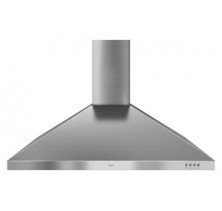 Whirlpool GXW7336DXS Chimney Wall Hood, 36in, with 300 CFM Centrifugal Blower, 3-Speed Push Button Control, Energy Efficient Fluorescent Lighting, Energy Star Qualified and Damper Included