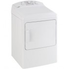 GE Profile PTMX910GMWW Front Load Gas Dryer,  27in, 6.0 cu.ft, with Rotary Electromechanical controls, Sensor Dry, 4 Heat Selections, De-wrinkle and Quick Fluff and Interior Dryer Light