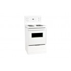 Frigidaire CFEF2415LW Freestanding Range 2.9 Cu. Ft., 24in Electric, Self Clean, ES 300 Timer, Coil Cooktop Surface (Porcelain), 1x6" 1250w Element, 2x6' 1500w Coil Elements, 1x8" 2600w Coil Element