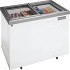 Frigidaire Commercial Series FCCG151FW Chest Freezer, 14.8 cf NSF certified ice cream display freezer, casters, 2 wire baskets, thermometer