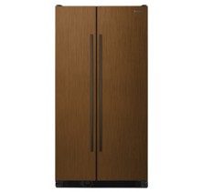 Jenn Air JCB2588WER 72 inch Cabinet Depth Side-By-Side Non-Dispensing Refrigerator with Twin Fresh Electronic Climate Control, Automatic Ice Maker , and Adjustable, Spill-Proof Slide-Out Glass Shelves