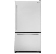 Jenn Air JBR2088WEM 69 inch Cabinet Depth Bottom-Mount Left Hand Door Swing Refrigerator with Internal Dispenser, TriSensor Electronic Climate Control, Internal Water Dispenser