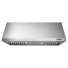Jenn Air JXW9048WP 48 inch Pro-Style Wall-Mount Hood with 1,200 CFM Dual High Performance Blower, 2 Food Warming Lamps, Dishwasher-Safe Stainless Steel Baffle Filters and 10" Round Exterior Venting 
