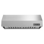 Jenn Air JXU9130WP 30 inch Pro-Style Low Profile Under Cabinet Hood with 600 CFM High Performance Blower, 4 Fan Speed Settings, 2 Halogen Lights and Dishwasher-Safe Stainless Steel Baffle Filters  