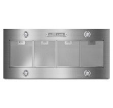 Jenn Air UXL6048YSS 48 inch Custom Liner, Blower Sold Separately, Hidden 3-Speed Slide Controls, 4 Halogen Light w/Night Light, Dishwasher Safe Filters, Auto On Sensor, Vent Only