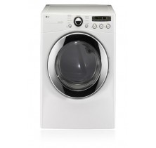 LG DLE2350  Front Load Electric Dryer, 27 in, 7.4 cu.ft, with Aluminum Coated Drum, 7 Drying Cycles, 5 Temperature Levels, 7 Dry Options, Stackable w/ Optional stacking kit Smart Diagnosis 