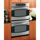 GE Profile PT956SRSS Double Wall Oven, 30in, 4.4 cu.ft, Each Oven, with Convection Bake (Multi-Rack), Convection Roast, True Temp System, Glass Touch oven Controls and Thermal/Self-Clean Lower Oven 
