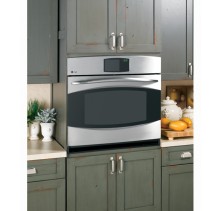 GE Profile PCT920SRSS Single Wall Oven, 30in, 4.4 cu.ft, with Precise Air Convection System, Glass Touch oven Controls, True Temp System and Proofing Mode   