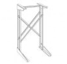 GE DSR51-27W Dryer Stand for 27in Washer and Dryers