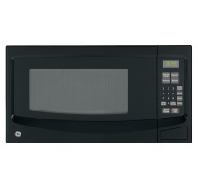 GE JES1145 Countertop Microwave, 21 1/4in, with 1.1 cu.ft, Electronic Touch Controls, 10 Power Levels, Child Lock-Out and Instant Popcorn Button
