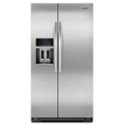 Kitchen Aid KSF26C6XYY Side by Side Refrigerator, 36in, 26.0 cu.ft, with Spill Shield Glass Shelves, Humidity-Controlled Crispers, External Ice/Water Dispenser and LED Theatre Lighting 